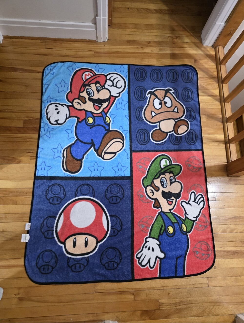 Nintendo Super Mario Blanket